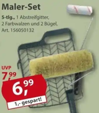 Sonderpreis Baumarkt Maler-Set 5-tlg. Angebot