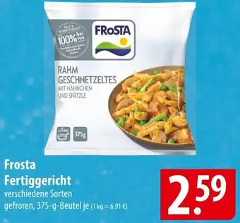 Famila Nord Ost Frosta Fertiggericht 375 g Beutel Angebot