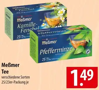 Famila Nord Ost Meßmer Tee 25/23er-Packung Angebot