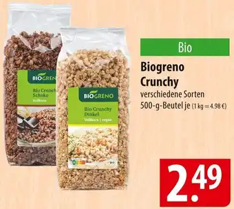 Famila Nord Ost Biogreno Crunchy 500 g Beutel Angebot
