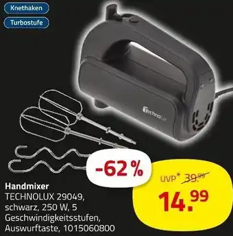 ROLLER TECHNOLUX Handmixer 29049 Angebot