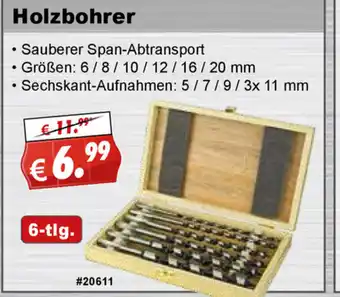 Stabilo Fachmarkt Holzbohrer Angebot