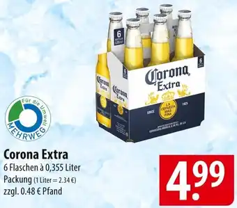 Famila Nord Ost Corona Extra 6 x 0,355 Liter Angebot