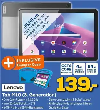 Euronics Lenovo Tab M10 (3. Generation) Angebot