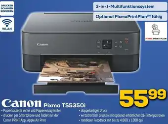 Euronics Canon Pixma TS5350i Angebot