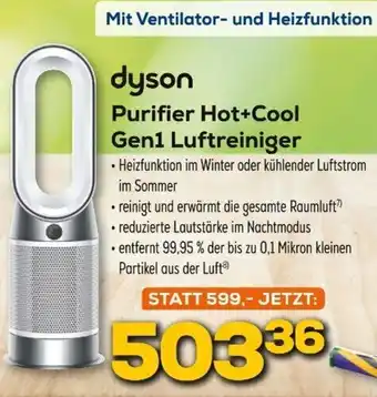 Euronics dyson Purifier Hot+Cool Gen1 Luftreiniger Angebot