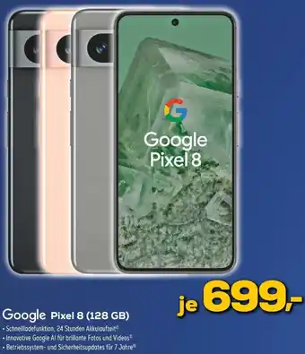 Euronics Google Pixel 8 (128 GB) Angebot