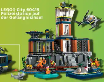 Idee+Spiel LEGO City 60419 Polizeistation auf der Gefängnisinsel Angebot