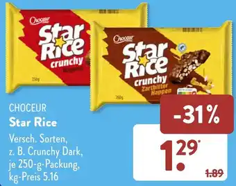 Aldi Süd CHOCEUR Star Rice 250 g Packung Angebot
