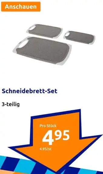 Action Schneidebrett-Set 3-teilig Angebot