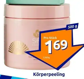 Action Körperpeeling 500 g Angebot