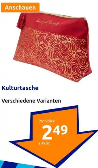 Action Kulturtasche Angebot