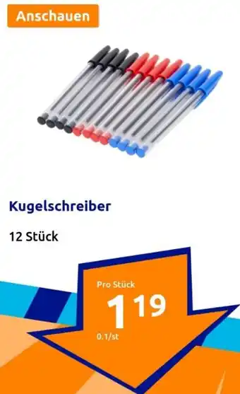 Action Kugelschreiber 12 Stück Angebot