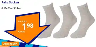 Action Pairz Socken Größe 35-42 | 3 Paar Angebot