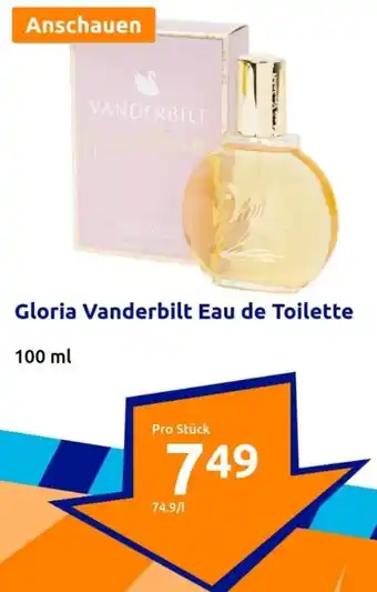 Action Gloria Vanderbilt Eau de Toilette 100 ml Angebot