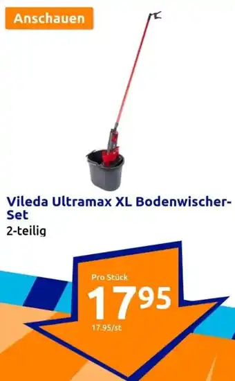 Action Vileda Ultramax XL Bodenwischer-Set 2-teilig Angebot