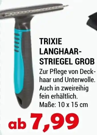 Zookauf TRIXIE LANGHAARSTRIEGEL GROB Angebot