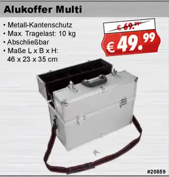 Stabilo Fachmarkt Alukoffer Multi Angebot