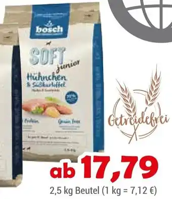 Zookauf BOSCH SOFT & PLUS 2,5 kg Beutel Angebot