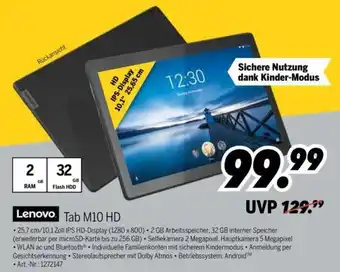 MEDIMAX Lenovo Tab M10 HD Angebot