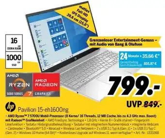 MEDIMAX HP Pavilion 15-eh1600ng Angebot