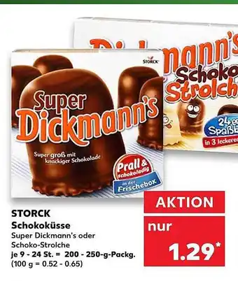 Kaufland Storck Schokoküsse Angebot