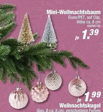 Poco Mini-weihnachtsbaum Angebot