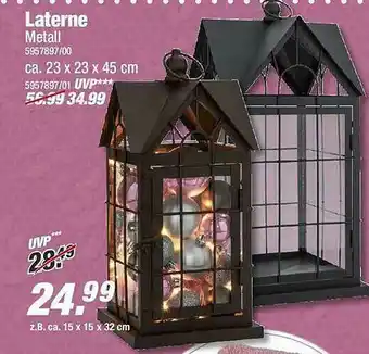 Poco Laterne Metall Angebot