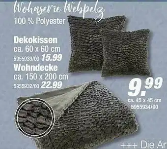 Poco Wohnserie Webpelz Angebot