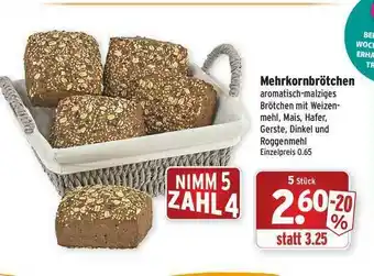 Wasgau Mehrkornbrötchen Angebot