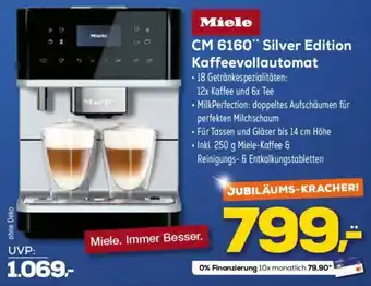 Euronics XXL Miele CM 6160 Silver Edition Kaffeevollautomat Angebot