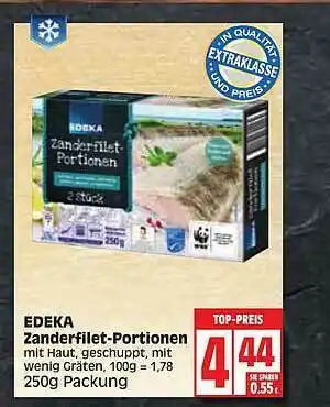 Edeka Edeka Zanderfilet-portionen Angebot