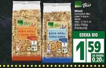 Edeka Edeka Bio Müsli Angebot