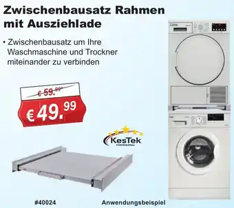 Stabilo Fachmarkt KesTek Zwischenbausatz Rahmen mit Ausziehlade Angebot