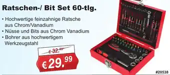 Stabilo Fachmarkt Ratschen-/ Bit Set 60-tlg. Angebot