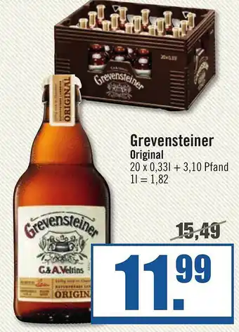 Zisch Grevensteiner Original Angebot