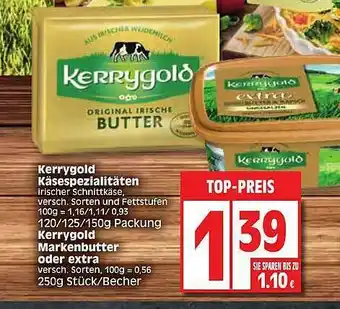 Edeka Kerrygold Käsespezialitäten Oder Kerrygold Markenbutter Oder Extra Angebot