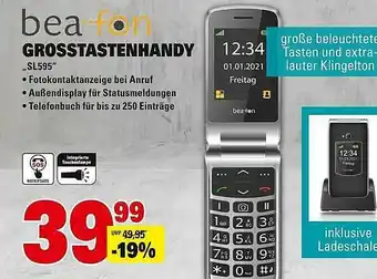 Marktkauf Beafon Grossstastenhandy Angebot