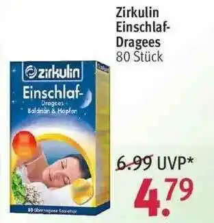 Rossmann Zirkulin Einschlaf Dragees Angebot