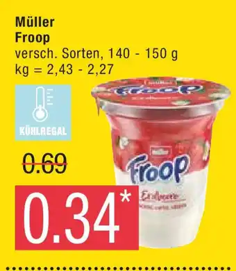 Marktkauf Müller Froop 140 - 150 g Angebot