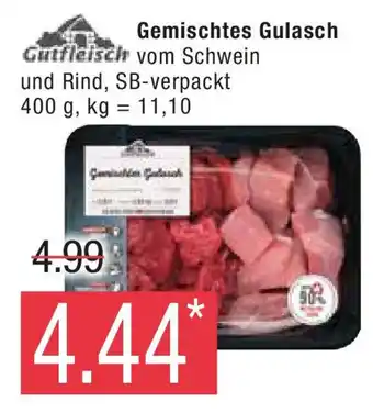 Marktkauf Gutfleisch Gemischtes Gulasch 400 g Angebot