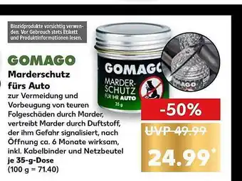 Kaufland Gomago Marderschutz Fürs Auto Angebot
