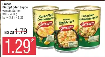 Marktkauf Erasco Eintopf oder Suppe 390 - 400 g Angebot