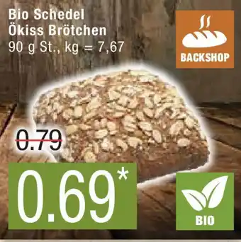 Marktkauf Bio Schedel Ökiss Brötchen 90 g Angebot