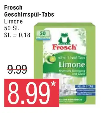 Marktkauf Frosch Geschirrspül-Tabs Limone 50 St. Angebot