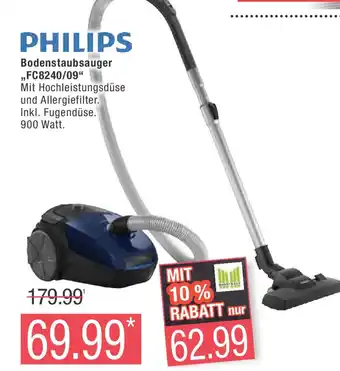 Marktkauf PHILIPS Bodenstaubsauger Angebot