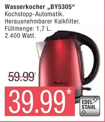 Marktkauf Wasserkocher ,,BY5305" Angebot