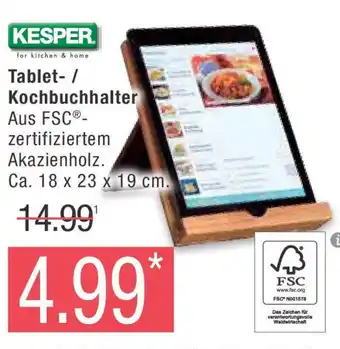 Marktkauf Tablet- / Kochbuchhalter Angebot