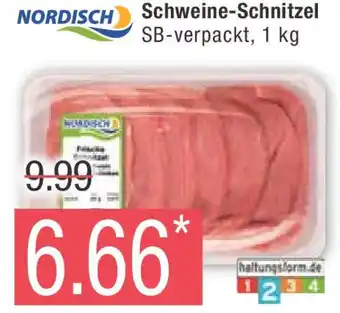 Marktkauf NORDISCH Schweine-Schnitzel SB-verpackt, 1 kg Angebot