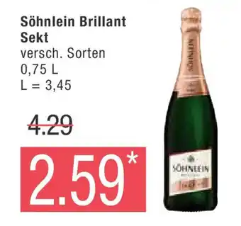 Marktkauf Söhnlein Brillant Sekt 0,75 l Angebot